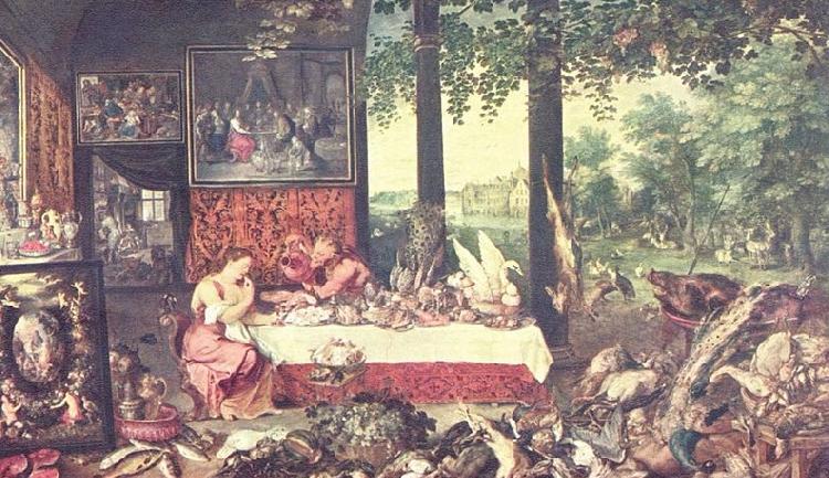 Jan Brueghel Der Geschmackssinn Germany oil painting art